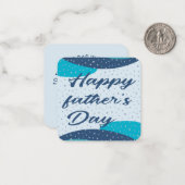父の日のメモカード ノートカード (正面/裏面インサイチュ)