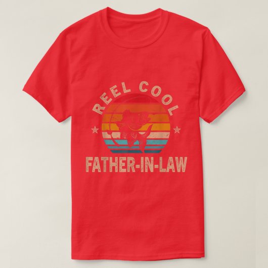 父の日のメンズギフトTeeリールカッコいいFatherInL Tシャツ (デザイン正面)