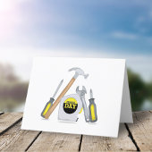 父の日のモダンシンプル道具お洒落 シーズンカード