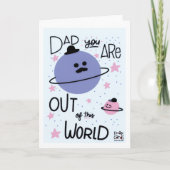 父の日のユーモア カード (正面)