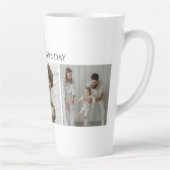 父の日のラテマグカスタム- 3写真と文字 カフェラテマグ (右)