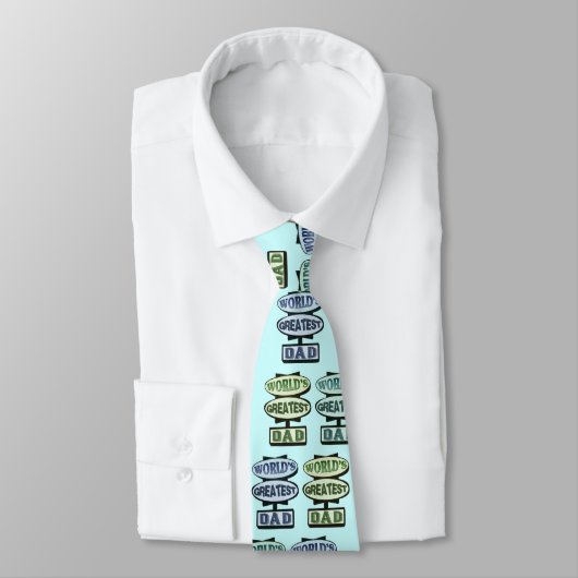 父の日の世界で最も素晴らしいパパのタイ ネクタイ (タイ)