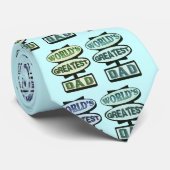 父の日の世界で最も素晴らしいパパのタイ ネクタイ (ロール)