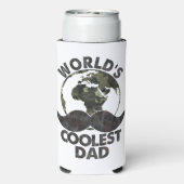 父の日の世界のクールパパ スリム缶クーラー (Seltzer裏面)