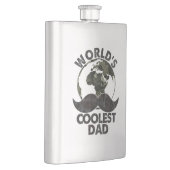 父の日の世界のクールパパ フラスク (右)