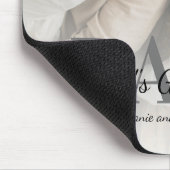 父の日の世界最高のパパと写真 マウスパッド (コーナー)