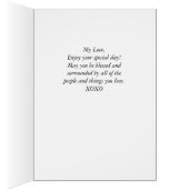 父の日の人生のパートナー、アーガイルデザイン (内側 (右))