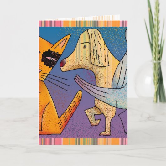 父の日の個人用カ空白のード カード (正面)