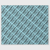 父の日の光沢のある包装紙、30" x 6' ラッピングペーパー (フラット)