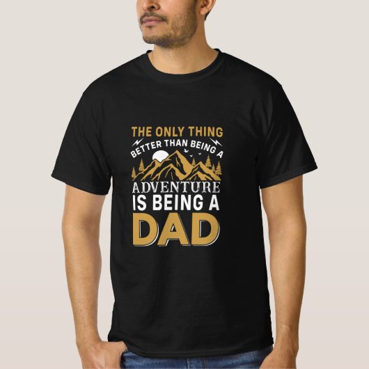 父の日の冒険　〜父であるということ〜 Tシャツ (正面)