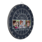 父の日の写真の素晴らしいパパへ ダーツボード (正面左)