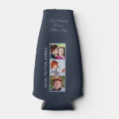 父の日の写真の素晴らしいパパへ ボトルクーラー (正面)