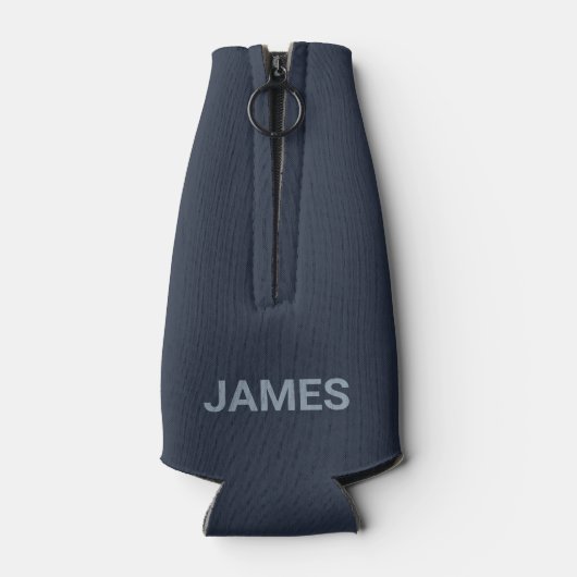 父の日の写真の素晴らしいパパへ ボトルクーラー (裏面)