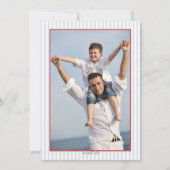 父の日の写真カード カード (裏面)