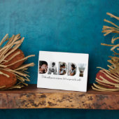 父の日の写真コラージュプレート フォトプラーク (側面)