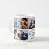 父の日の写真コラージュ コーヒーマグカップ (正面左)