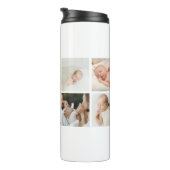 父の日の写真コラージュ | サーマルタンブラー タンブラー (回転右)