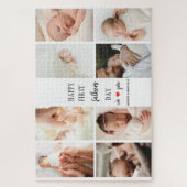 父の日の写真コラージュ | パパパズル ジグソーパズル (縦)