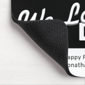 父の日の写真コラージュ マウスパッド (コーナー)