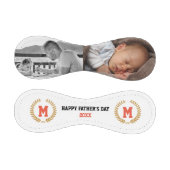 父の日の写真パーソナライズされた 野球ボール (パネル)