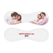 父の日の写真パーソナライズされた 野球ボール (パネル)