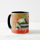 父の日の写真パーソナライズされたMug for Grandpa マグカップ (正面左)