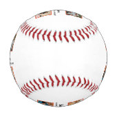 父の日の写真表示コラージュパパ 野球ボール (正面)