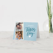 父の日の写真2枚 シーズンカード (正面)