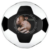 父の日の写真 サッカーボール (回転)