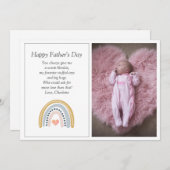 父の日の写真 シーズンカード (正面/裏面)