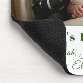 父の日の写真 マウスパッド (コーナー)