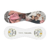 父の日の初カスタム日の写真 野球ボール (パネル)