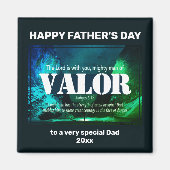 父の日の勇者の中でも屈強な男 マグネット (正面)