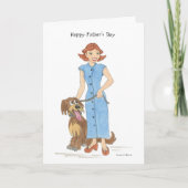 父の日の友最高の人 カード (正面)