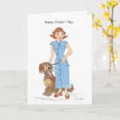 父の日の友最高の人 カード (黄色い花)