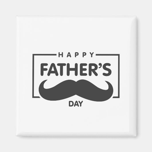 父の日の口ひげ |マグネット マグネット (正面)