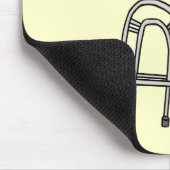 父の日の古い屁のギフト マウスパッド (コーナー)