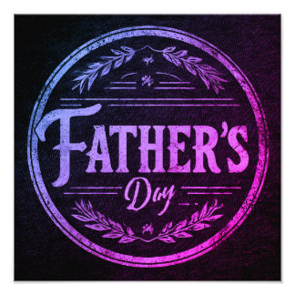 父の日の壁画 フォトプリント