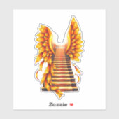 父の日の天使の翼 シール (シート)