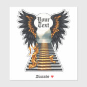 父の日の天使の翼 シール (シート)