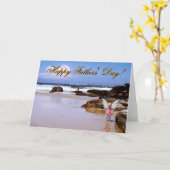 父の日の天使カード カード (黄色い花)