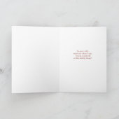 父の日の夫のために可愛い男の赤ちゃん シーズンカード (内部)