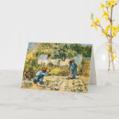 父の日の夫のために。ファインアート カード (黄色い花)