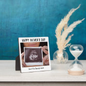 父の日の妊娠スキャン写真 フォトプラーク (インサイチュ)