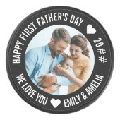 父の日の年カスタムと新生児写真 アイスホッケーパック (正面)