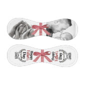 父の日の幸せなカスタムの写真 野球ボール (パネル)