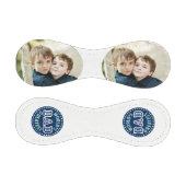 父の日の幸せなカスタムの写真 野球ボール (パネル)