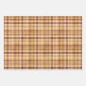 父の日の弓のネクタイ、グラス&口ひげラッピング ラッピングペーパーシート (正面2)