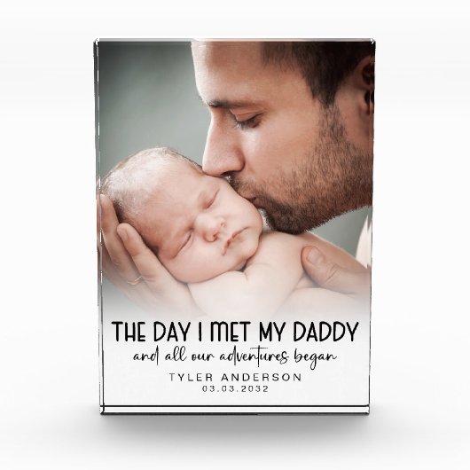 父の日の形見に会った日 フォトブロック (正面)