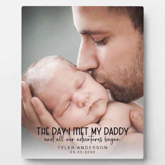 父の日の形見に会った日 フォトプラーク (正面)